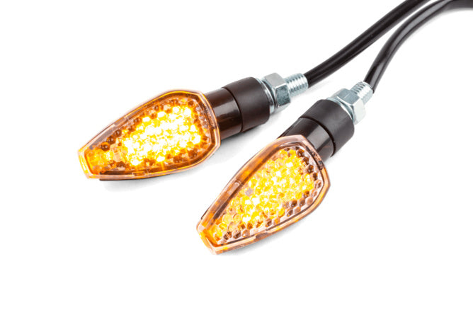 Blinkers LED svart / genomskinlig