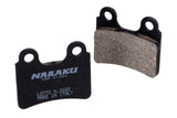 Brake Pads Naraku organic Italjet Jet-Set / Yamaha DT
