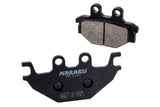 Brake Pads Naraku organic Kymco KXR / MXU / Maxxer / Yamaha MT / YZF-R