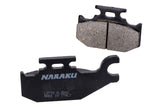 Brake Pads Naraku organic Yamaha 660 YXR FAR/FAS Rhino (4x4) / 700 YFM Raptor / 700 YFM RY