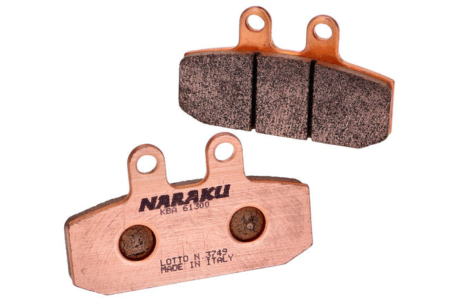 Bromsbelägg Naraku sintrade Aprilia / Honda / Derbi / Malaguti