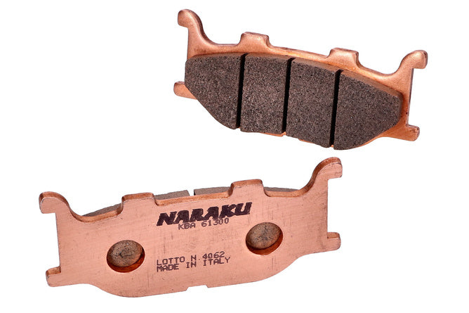 Bromsbelägg Naraku sintrade Italjet Jupiter / Yamaha Majesty / MBK Skyliner