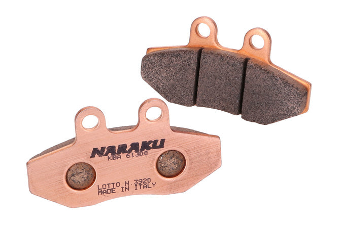 Bromsbelägg Naraku sintrade MBK Flame XC125 / Yamaha Cygnus XC125