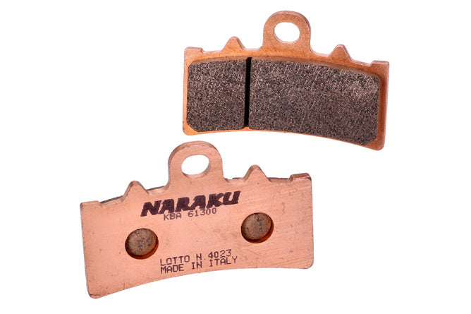 Bromsbelägg Naraku sintrade KTM Duke / RC 125 / 200 / 390 (fram)