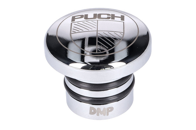 Bränslelock polerat rostfritt stål Puch-logotyp Puch Maxi S / N