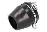 Fork Dust Cap (x1) 35/31mm black MBK 51