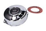 Ignition Cover chrome plated / black logo Puch Maxi / X30