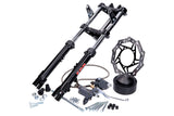 Disc Brake + Fork Set swiing EBR hydraulic Puch