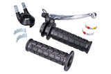Gear Shift Lever Set 2- / 3-speed black Puch / Sachs / Zündapp