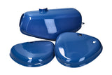 Fuel Tank and Side Panel Set blue Simson