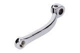 Pedal Crank Arm right chrome moped