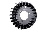 Fanwheel swiing Alu CNC black Sachs with HPI / Bosch / Ducati ignition