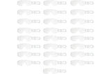 Tear-offs (x25) MX goggles ProGrip 3200 / 3201 / 3204 / 3301 / 3400 / 3450