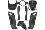 Fairing Kit 8 pcs. matte black Sym Fiddle 2