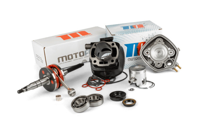 Tuning Kit Motoforce Racing cylinder + vevaxel 70 gjutjärn Minarelli horisontell LC