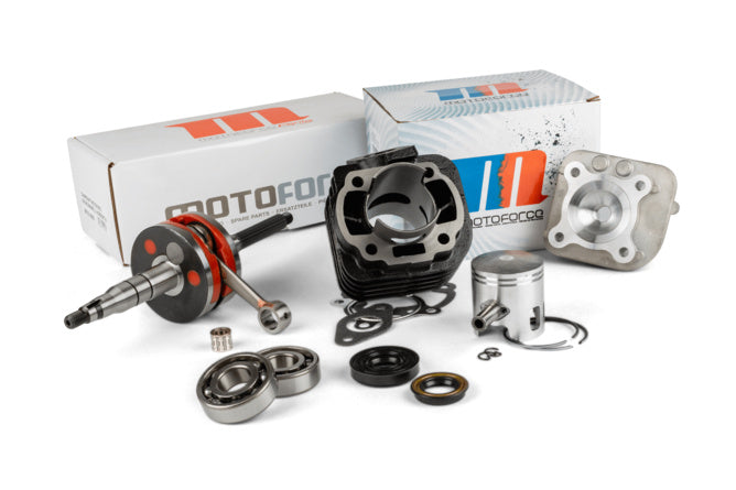 Tuning Kit Motoforce Racing cylinder + vevaxel 70 gjutjärn Minarelli horisontell AC