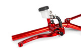 Brake Master Cylinder front radial w/ lever red