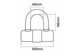U-Lock / Disc Lock HD MAX Oxford 14mm black