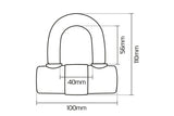 U-Lock / Disc Lock HD MAX Oxford 14mm orange