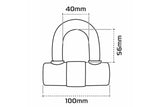 U-Lock / Disc Lock HD MAX Oxford 14mm green