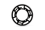 Rear Sprocket 53 teeth - 428 Doppler aluminium CNC black Sherco Enduro 50