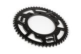 Rear Sprocket 53 teeth - 428 Doppler aluminium CNC black Sherco Enduro 50