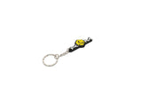 KRM keychain yellow