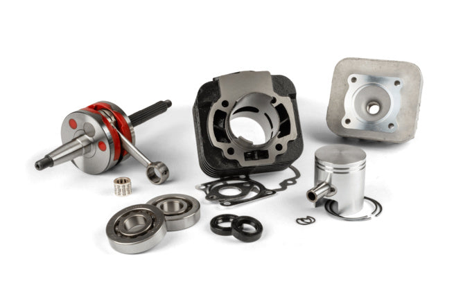 Tuning Kit Motoforce Racing cylinder + vevaxel 70 gjutjärn Piaggio AC