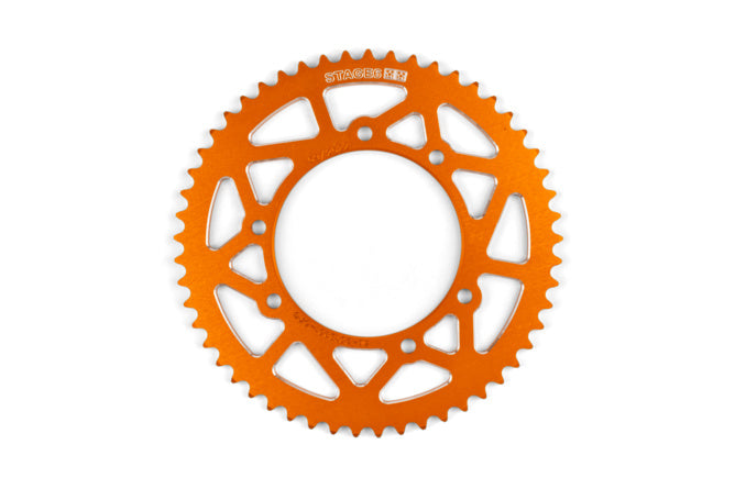 Chain Kit 14x53 - 420 Stage6 aluminium CNC orange Rieju MRT
