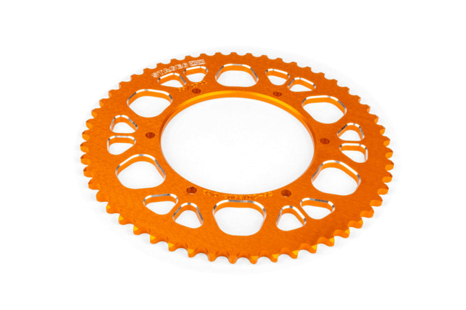 Kedjesats 13x53 - 420 Stage6 aluminium CNC orange Aprilia SX 50