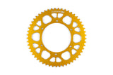 Chain Kit 14x53 - 420 Stage6 aluminium CNC yellow Aprilia SX 50