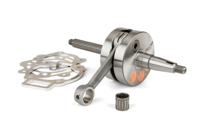 Vevaxel Stage6 HPC slaglängd 55mm / plejlänk 110mm Piaggio / Gilera 125 - 180 2-takt