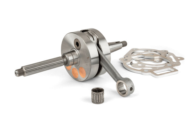 Vevaxel Stage6 HPC slaglängd 55mm / plejlänk 110mm Piaggio / Gilera 125 - 180 2-takt