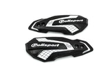 Spare Shields handguards Polisport MX Flow black / white