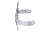 Headlight Grille round chrome universal moped