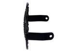 Headlight Grille round black universal moped