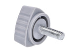 Screw side panel 15mm grey Puch Maxi