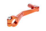 Gear Shift Lever foldable aluminium orange Simson