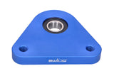 Bearing Plate rear wheel swiing Racing Alu blue Piaggio Ciao