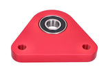 Bearing Plate rear wheel swiing Racing Alu red Piaggio Ciao