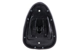 Seat black with chrome strip / 22mm clamping moped