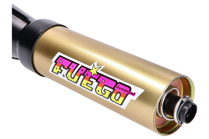 Avgassystem Jamarcol Fuego svart / guld Puch Maxi