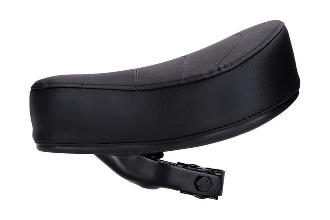 Säte platt 60mm vadderat svart moped