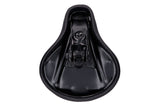 Seat flat 60mm quilted black moped