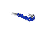 Exhaust Pipe Guard Polisport short blue