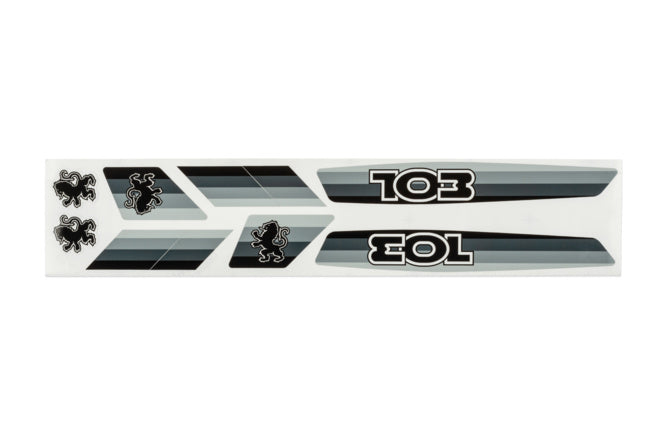 Dekalset grå Peugeot 103