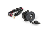 USB socket, 2 ports, 12V