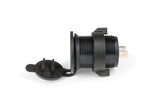USB socket, 2 ports, 12V
