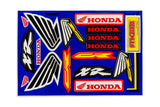 Sticker Sheet Sponsor Honda Wings 33x22cm