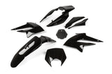 Kit plastique Derbi DRD X-Treme 2011 - 2017 Noir 8 pièces